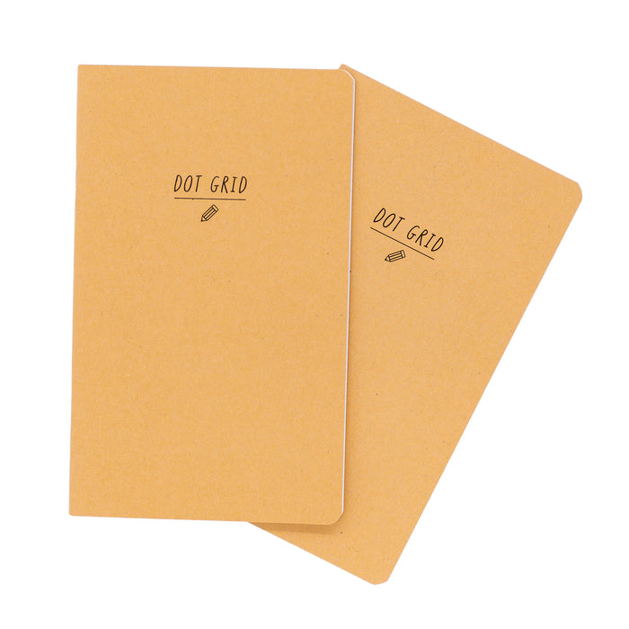 Carpe Diem Dot Grid Travelers Notebook Insert - Pack Of 2