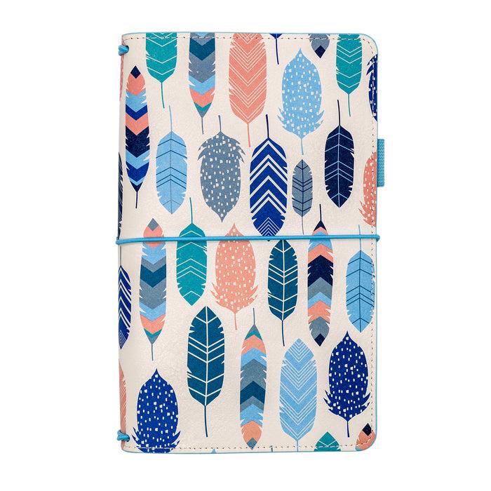 Carpe Diem Feathers Traveler's Notebook With Inserts