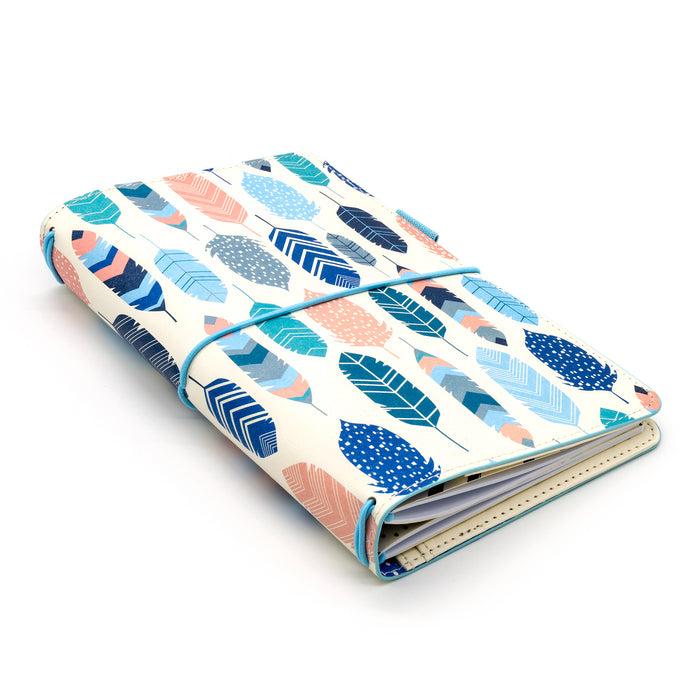 carpe diem Feathers Traveler's Notebook with inserts
