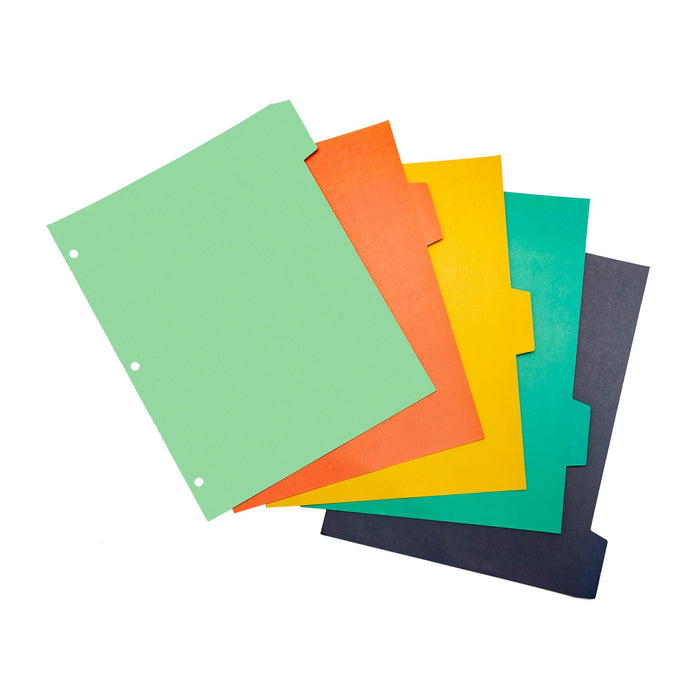 Carpe Diem Floral Love 5-Subject Reversible Dividers