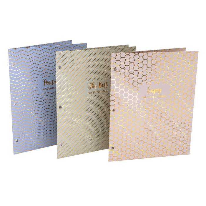carpe diem Haze 2-pocket Portfolio - Assorted Pack of 6