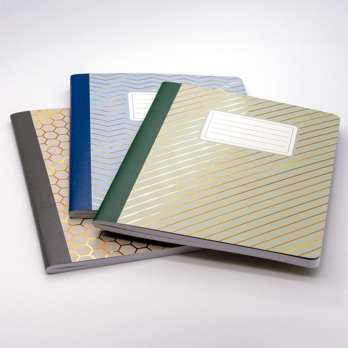 Carpe Diem Haze Composition Books - Assorted Pack Of 3