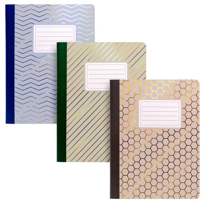 carpe diem Haze Composition Books - Assorted Pack of 3