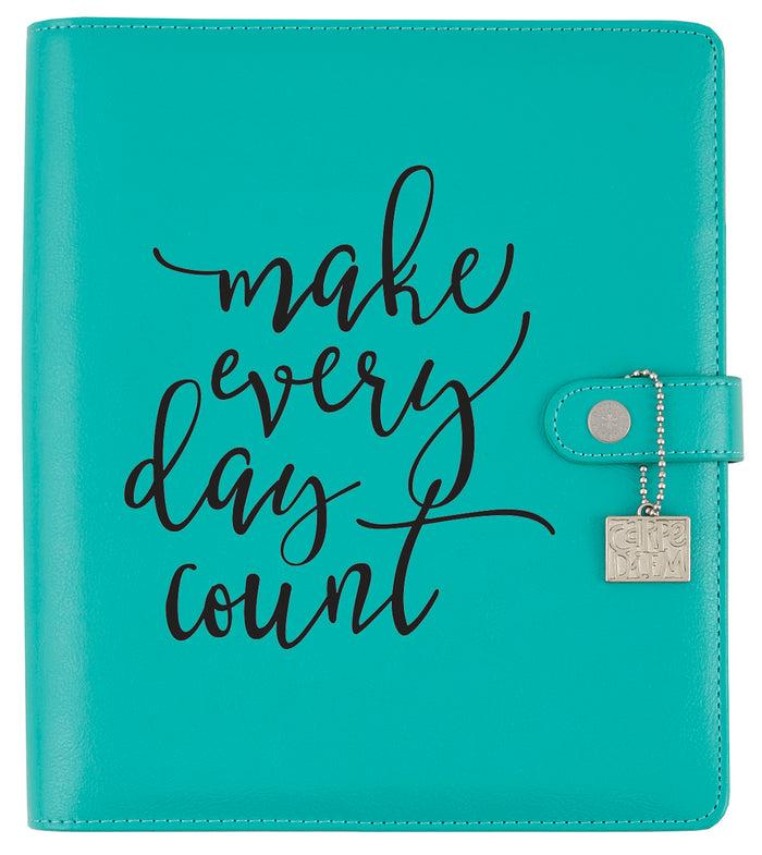 Carpe Diem Large Black Planner Decal 'Make Every Day Count'