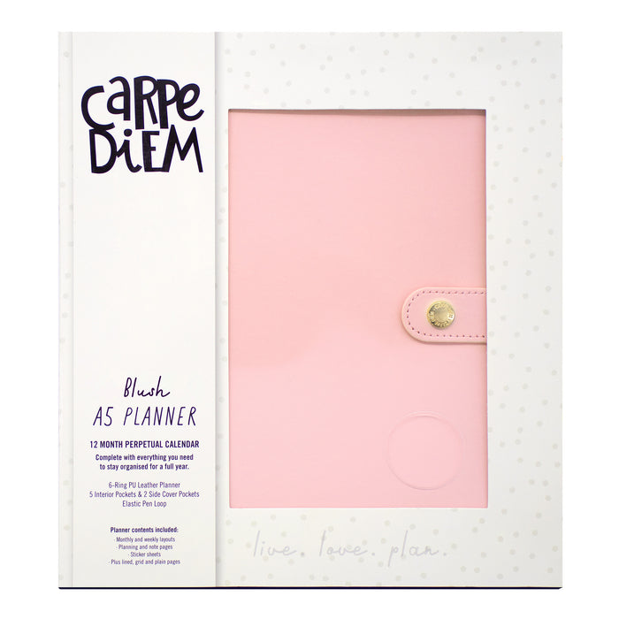 Carpe Diem Limited Edition Blush A5 Boxed Set Planner