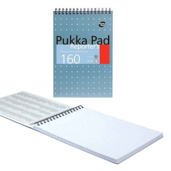 Carpe Diem Pukka Pad Metallic Reporters Pad - Pack Of 3
