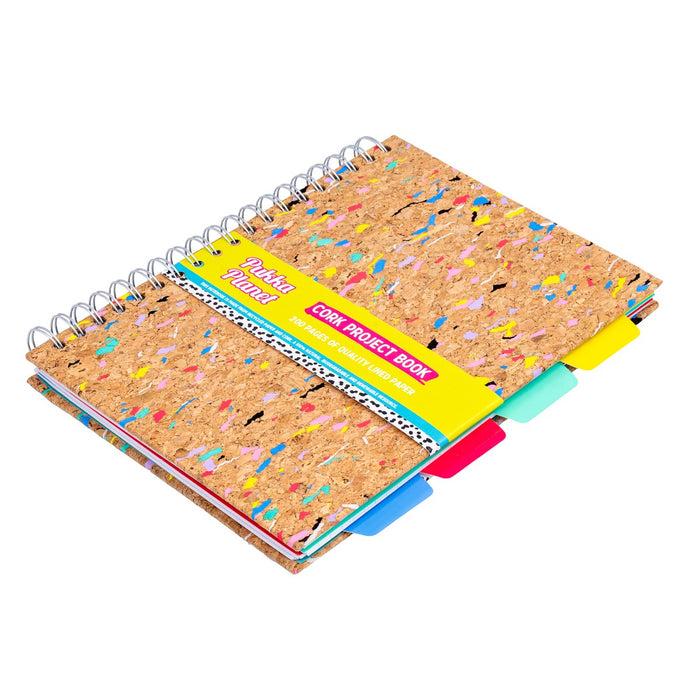 Carpe Diem Pukka Planet Cork Subject Divider Notebook