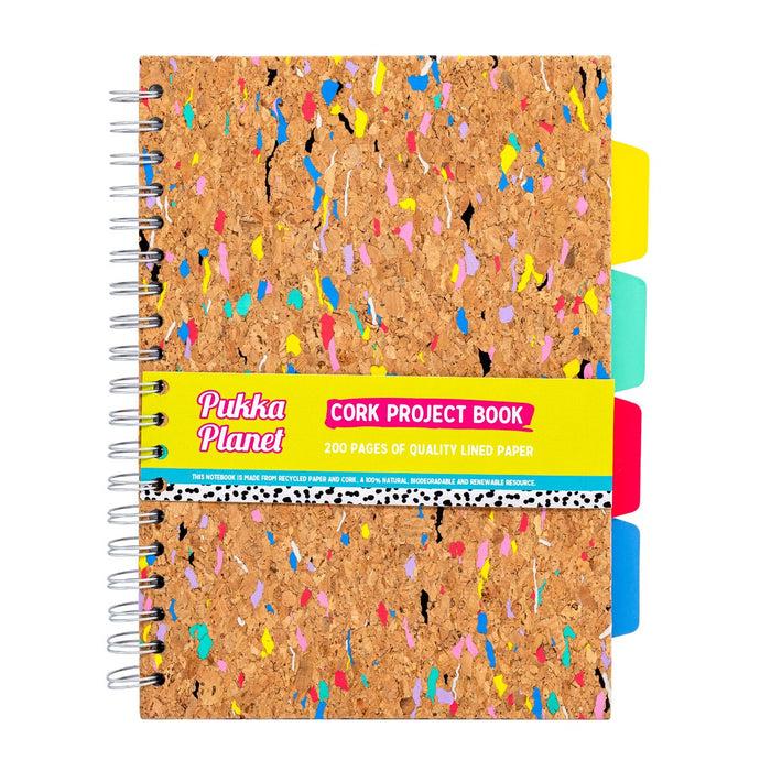 carpe diem Pukka Planet Cork Subject Divider Notebook