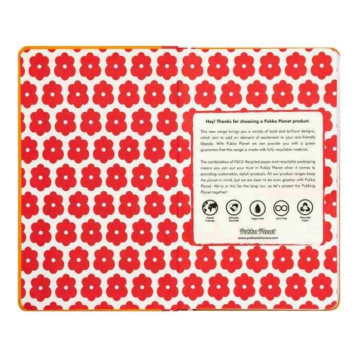 Carpe Diem Pukka Planet Soft Cover Notebook "Plants Over People"