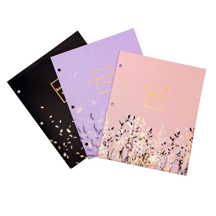 Carpe Diem Rochelle & Jess Pocket Portfolio - Assorted Pack Of 6
