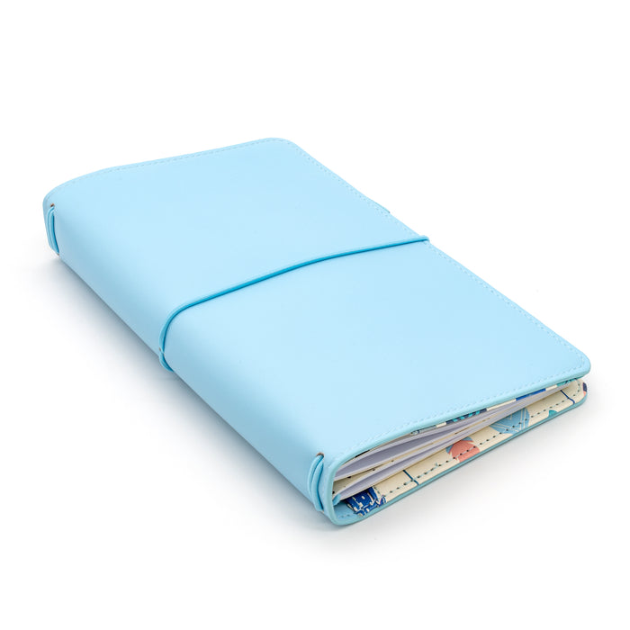 carpe diem Sky Blue Traveler's Notebook with inserts