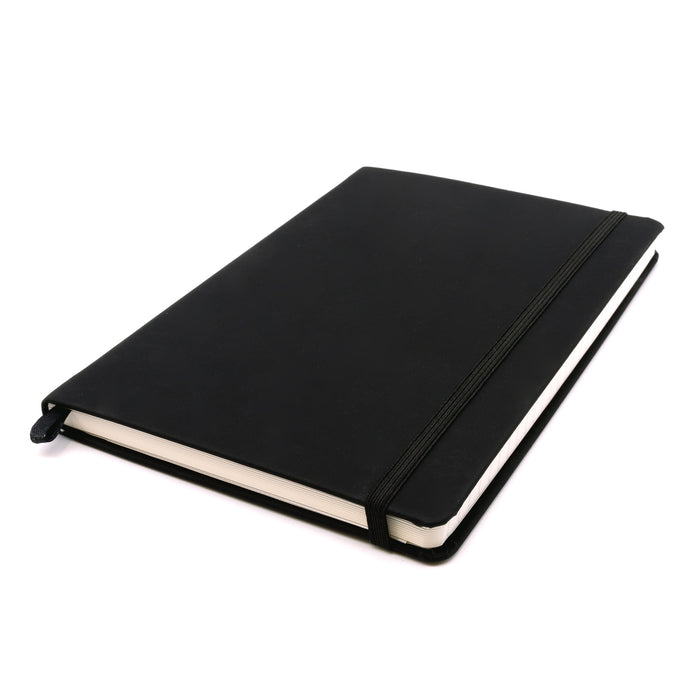Carpe Diem Soft Cover A5 Notebook College Ruled In Black