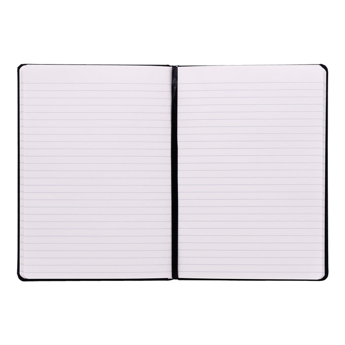 Carpe Diem Soft Cover A5 Notebook College Ruled In Black