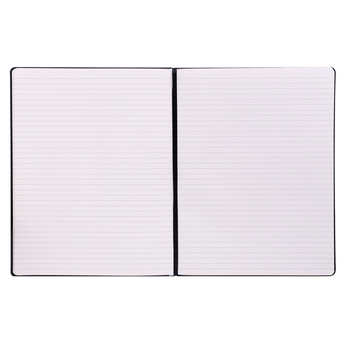 Carpe Diem Soft Cover Letter Size Notebook College Ruled In Black