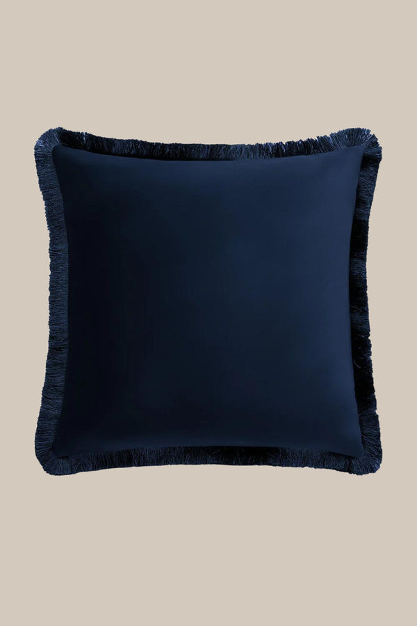 Carraig Donn Athena 43x43cm Cushion In Blue & Marsala
