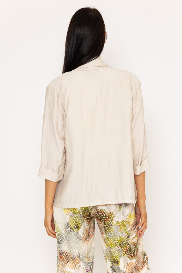 Carraig Donn Beige Viscose Blend Lightweight Jacket