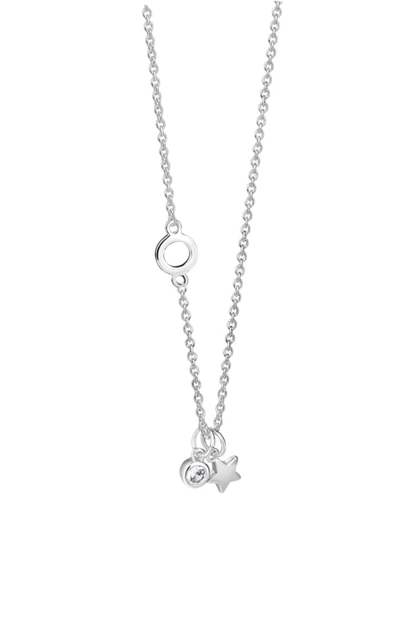 carraig donn Buttercup Silver Star Pendant Necklace