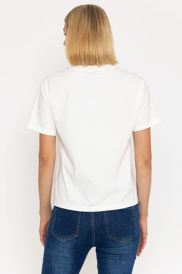 Carraig Donn 1965 Logo T-Shirt In Cream