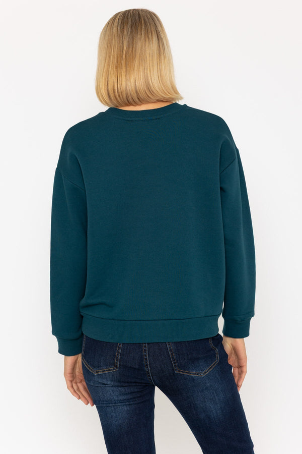 Carraig Donn 1965 Soft Touch Sweatshirt In Teal