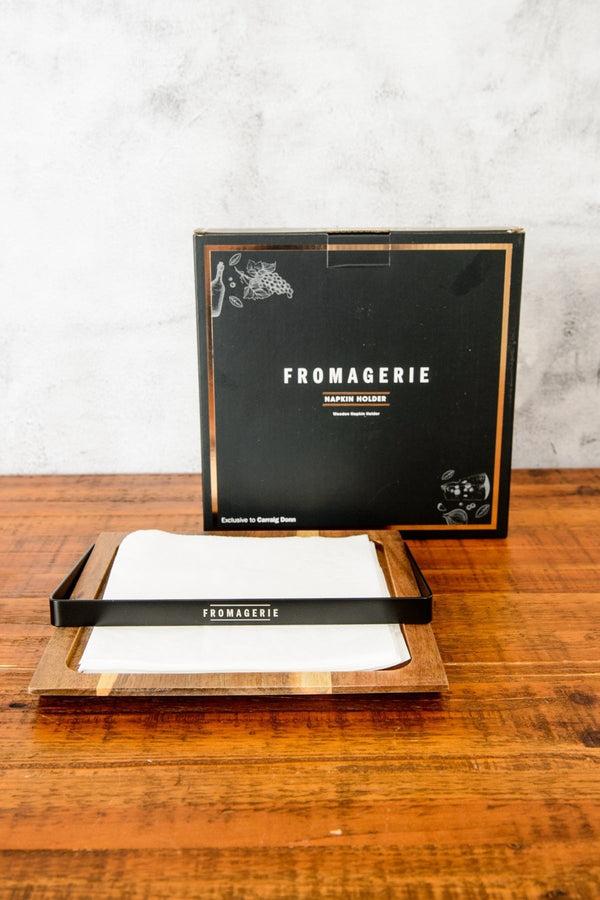 carraig donn Acacia Wood Paper Napkin Holder