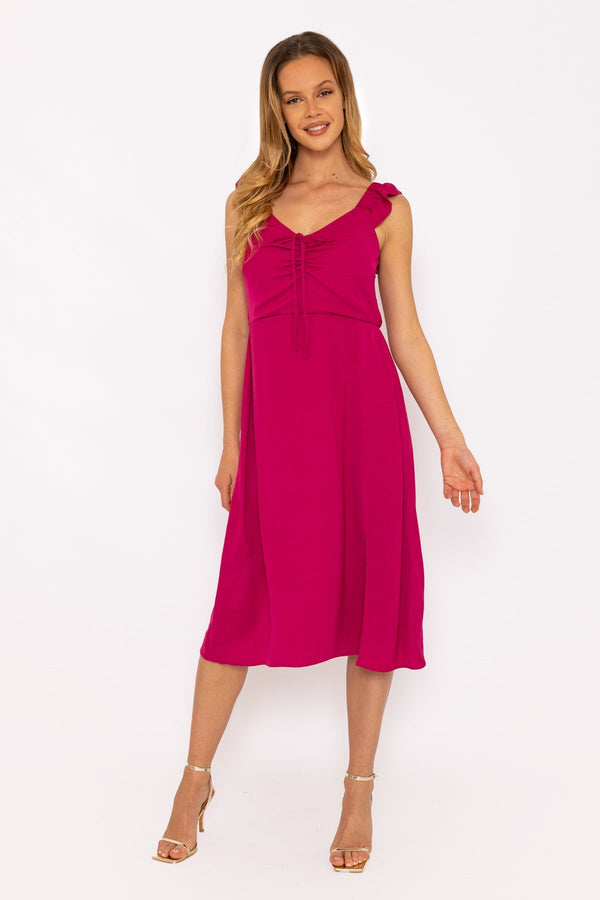 Carraig Donn Adeline Pink Midi Dress