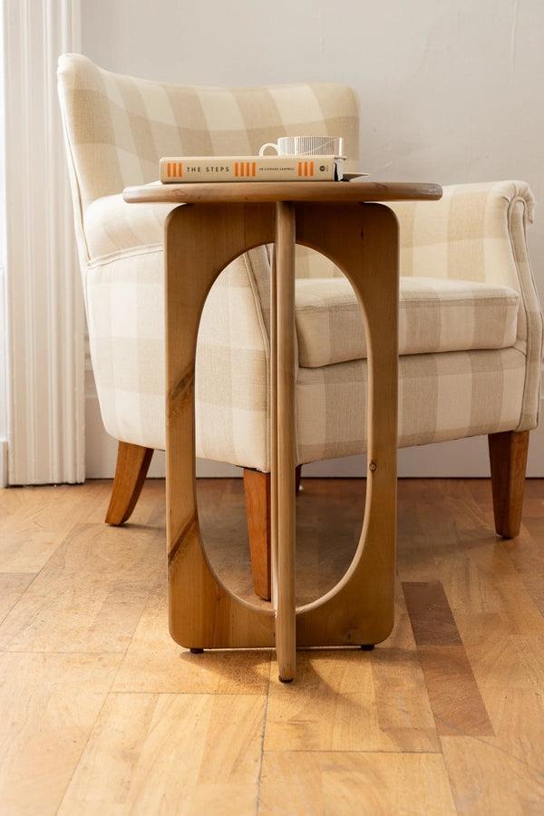 carraig donn Allen Solid Wood Side Table