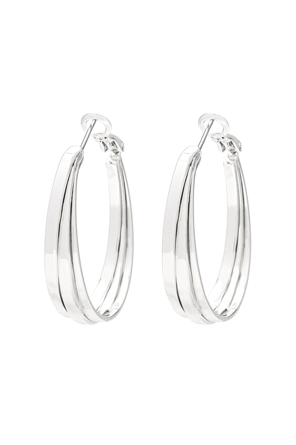 Carraig Donn Amalia Silver Hoops