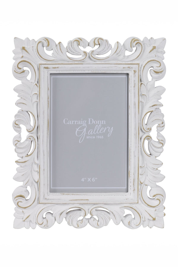 Carraig Donn Anna White Vintage Photo Frame 4x6