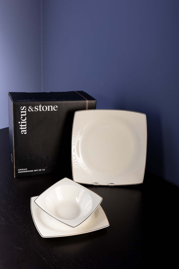 Carraig Donn Apollo Dinnerware Set Of 12