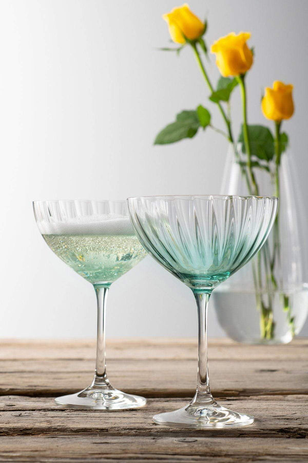 carraig donn Aqua Erne Cocktail Glass Set