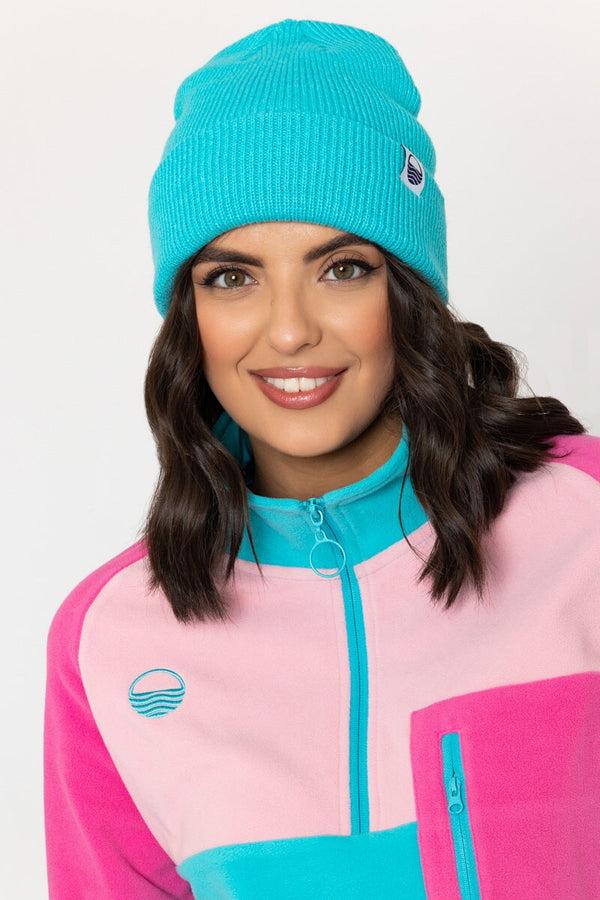 carraig donn Aqua Green Beanie Hat