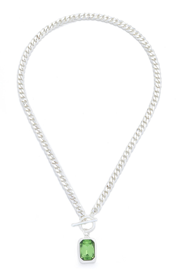 Carraig Donn Ariya Light Emerald Green Necklace