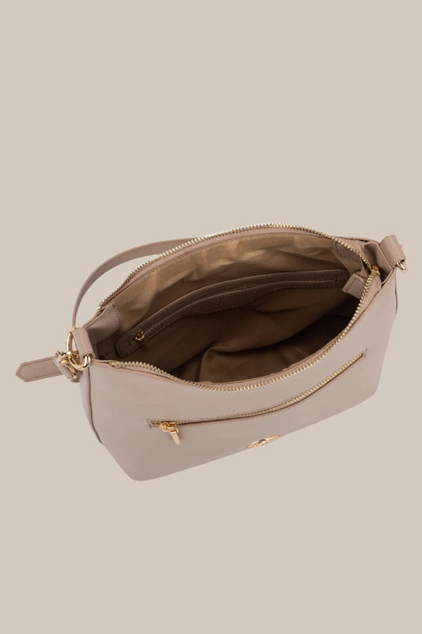 Carraig Donn Aspen Crossbody Bag In Beige