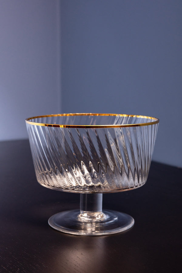 Carraig Donn Aster Gold Large Serving Bowl