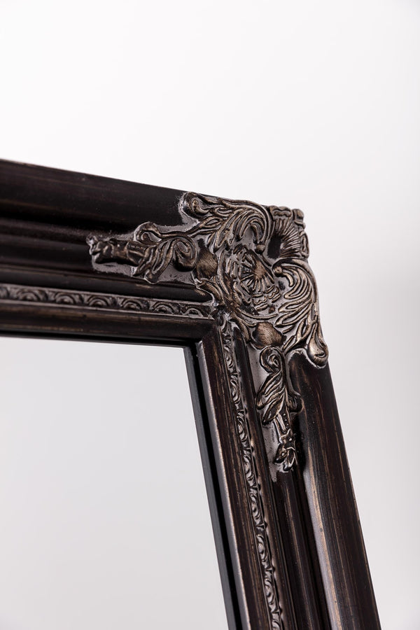 Carraig Donn Audrey Black Floor Standing Mirror