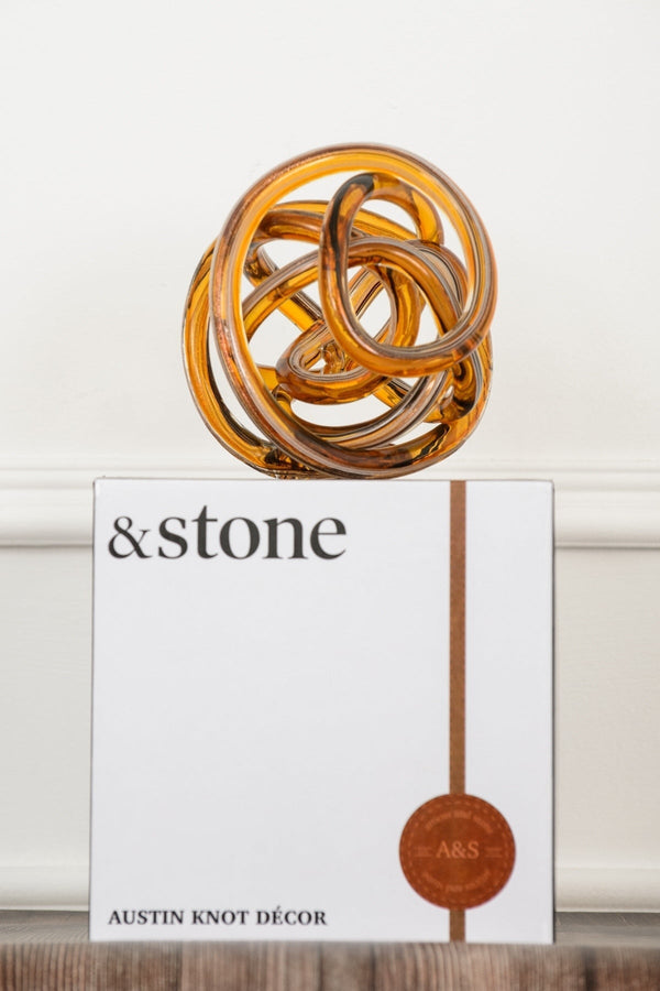 Carraig Donn Austin Glass Knot Decor