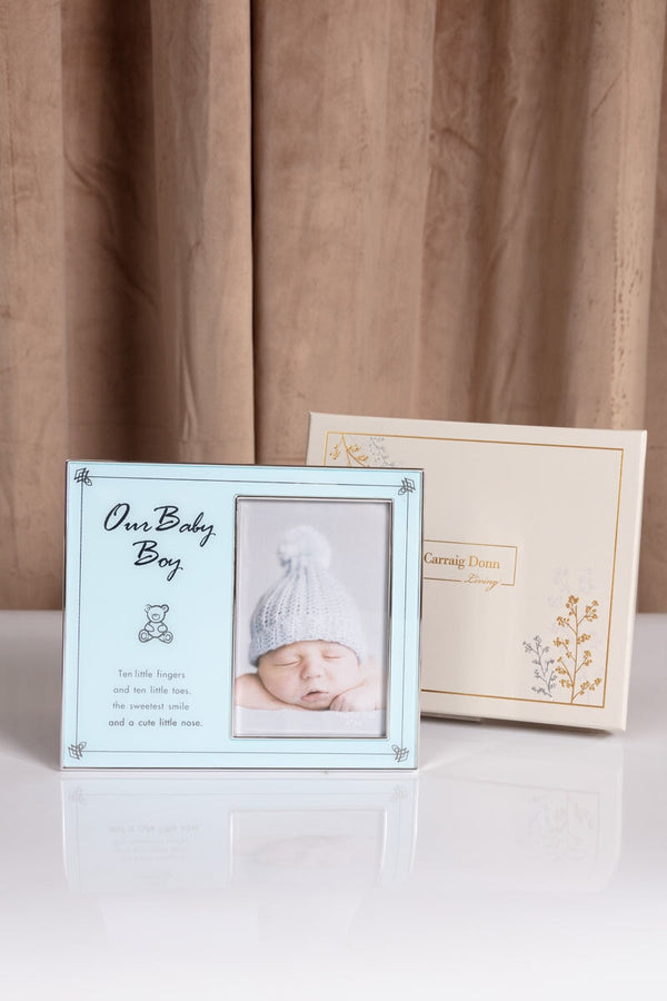 carraig donn Baby Boy Silver Frame 4x6