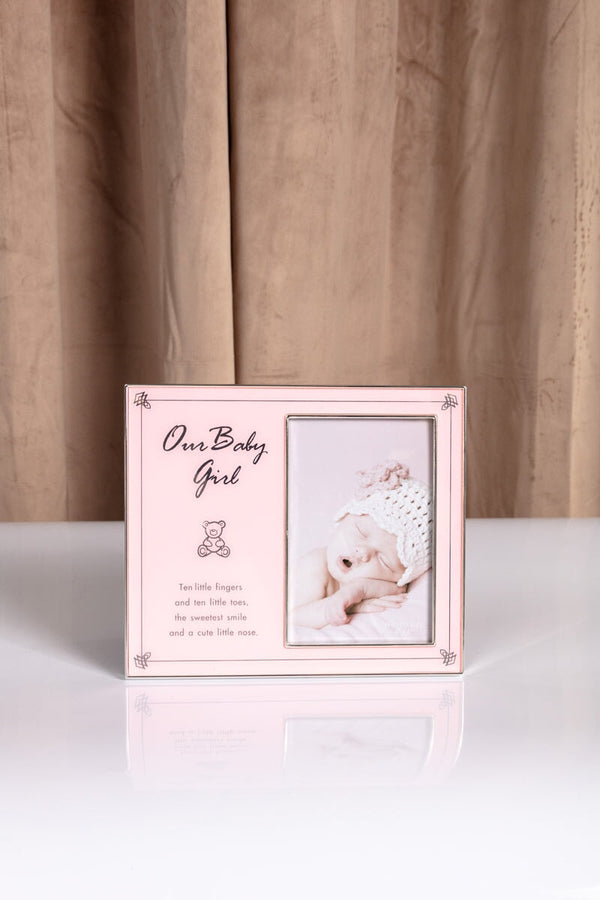 Carraig Donn Baby Girl Silver Frame 4x6