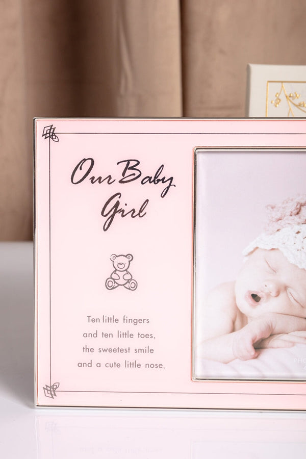 Carraig Donn Baby Girl Silver Frame 4x6