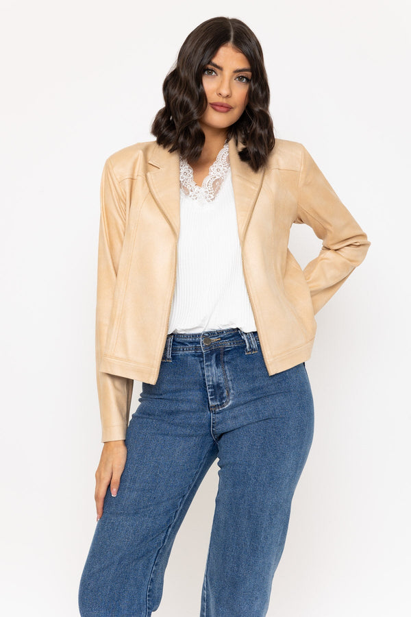 carraig donn Beige Camilla Jacket