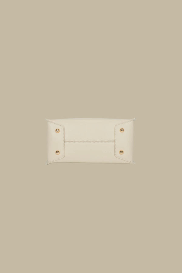 Carraig Donn Beige Tote Bag With Metal Detail