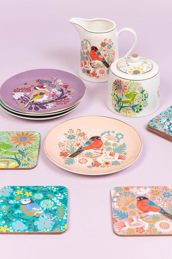 Carraig Donn Birdy Design Ceramic Cake Stand