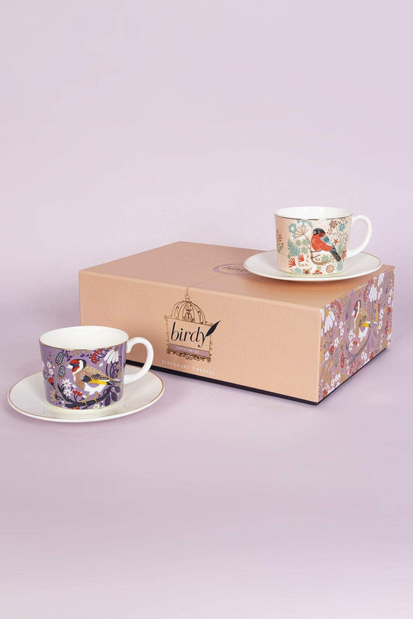 Carraig Donn Birdy Set Of 2 Cappuccino Cups