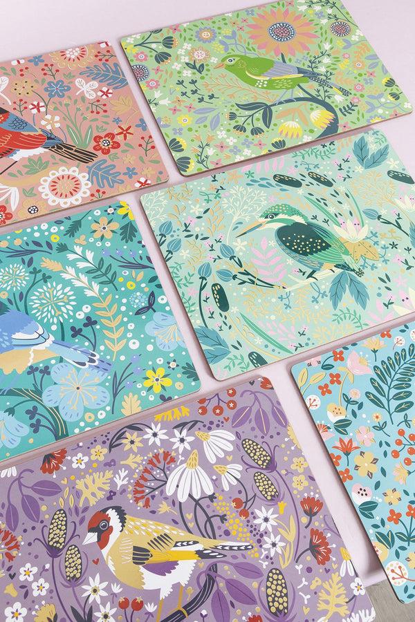 Carraig Donn Birdy Set Of 6 Placemats
