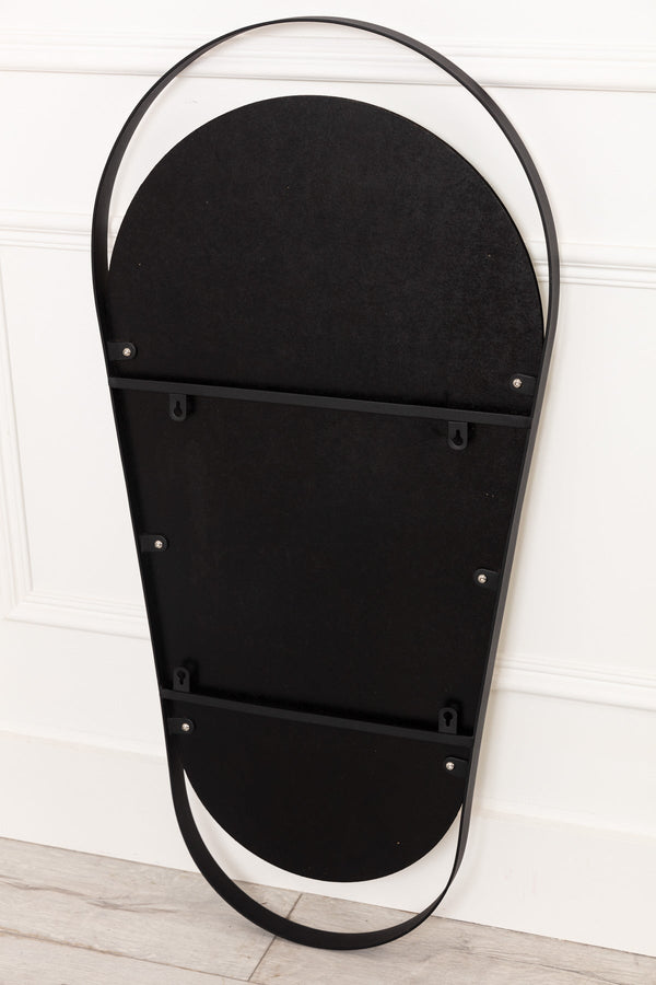 Carraig Donn Black 1M Dressing Mirror