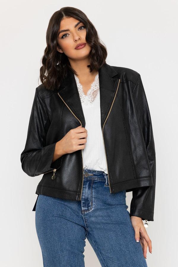 Carraig Donn Black Camilla Jacket
