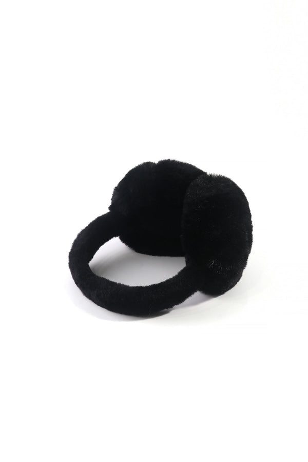 Carraig Donn Black Faux Fur Ear Muffs