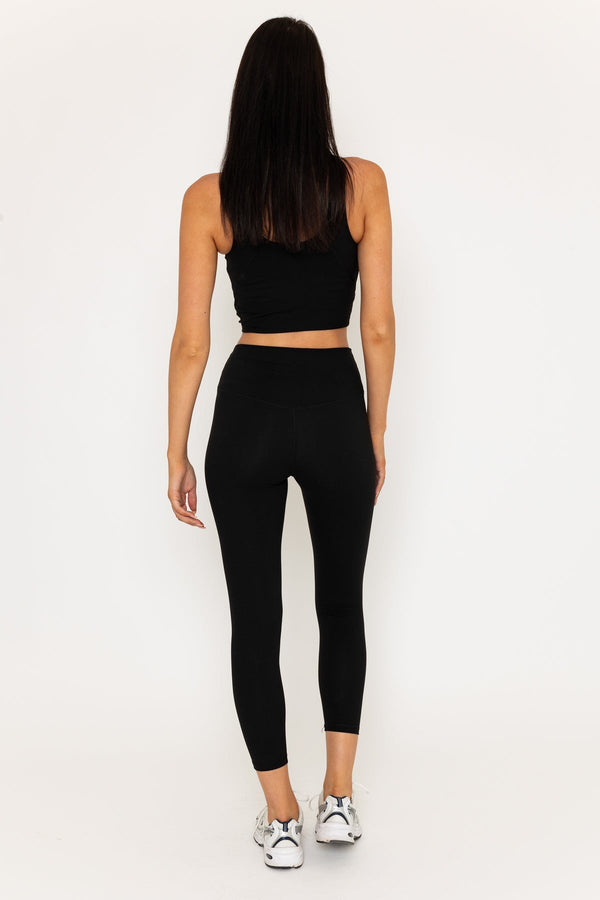 Carraig Donn Black High Waisted Leggings