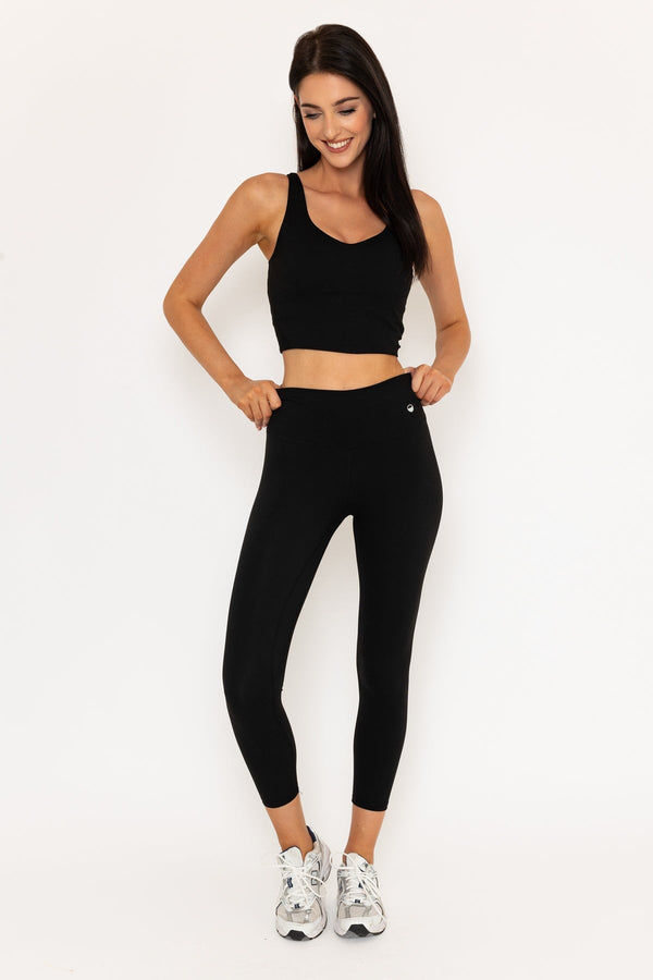 carraig donn Black High Waisted Leggings