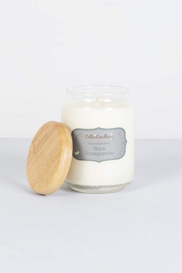 Carraig Donn Black Pomegranate Large Candle Jar